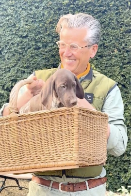Salbei mit Welpen