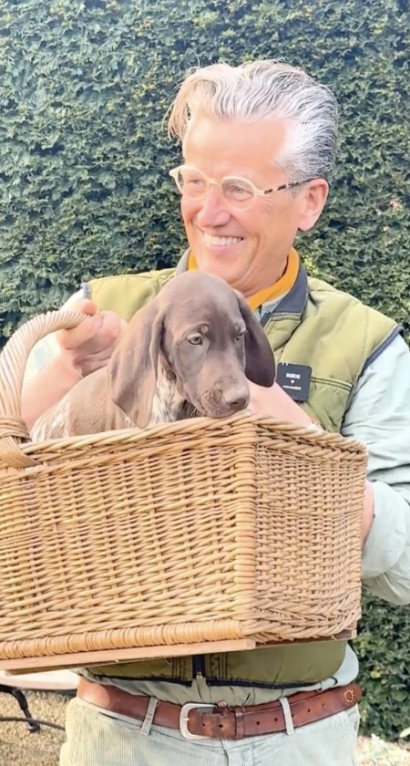 Salbei mit Welpen